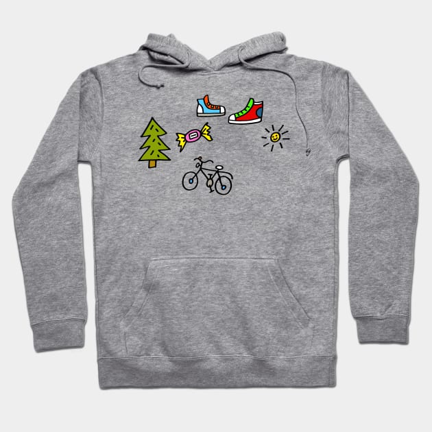 Doodles Hoodie by AdrianaStore